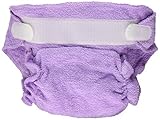 Imagine Baby Products Rayon From Bamboo Fitted Hook and Loop Diaper, Lilac by Imagine Baby Products 