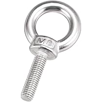M8 ステンレス製アイボルト 350個 Amazon.co.jp: uxcell アイボルト 304ステンレススチール製M8