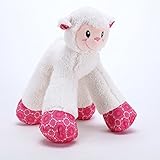 amzmonnsuta 可愛いぬいぐるみ人形の羊　まっすぐの足　可愛がる小さい着色羊　ラム毛皮