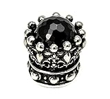 Carpe Diem Hardware 6904-9OX Crowning Glory King George Large Round Knob with Semi-Precious Stones, 
