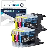 LCL Brother用 LC12-4PK LC12C LC12M LC12Y 大容量 残量表示付き (6パック 2C2M2Y) 互換インクカートリッジ 対応機種： MFC-J6910CDW/J6710CDW/J6510DW/J5910CDW/J960DN/DWN/J955DN/DWN/J860DN/DWN/J840N/J825N/J810DN/DWN/J710D/DW/J705D/DW