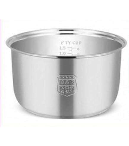 Amazon.co.jp : pisipe ステンレス内釜 炊飯器内釜 炊飯器内釜