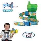 PBnJ Baby SippyPal Sippy Cup Holder Strap Leash Tether (1 Puppy) by PBnJ Baby