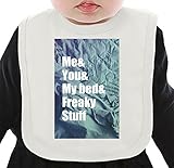 Me You My Bed Freaky Stuff ネクタイを有する有機ビブ Medium