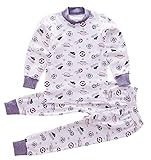 (ビーエムキッズ) BMKIDS 綿100% 子供 パジャマ ぐっすり眠れる もちはだ さらさら 素材 ルームウェア ねまき 長袖 上下 セット 男の子 女の子 キッズ ベビー 幼児 用 (グレー サ