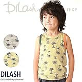 (ディラッシュ) DILASH総柄タンクトップ/夏 130 オートミール