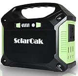 SolarOakポータブル電源 家庭用発電機 携帯式電源(42000mAh/三つの充電方法)DC/AC/USB出力 携帯便利 停電/防災などに活躍 予備電源