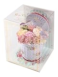 フロロラッピング プリザーブドフラワー バケット レッド