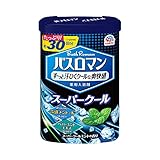 【医薬部外品】バスロマン 入浴剤 スーパークールタイプ [600g] 温浴効果 血行促進 疲労回復 肩のこり 腰痛 緩和 (アース製薬)