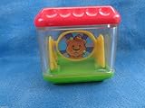 Fisher Price Touch & Feelブロック/キューブグリーン&レッドCircus Seal & Bear交換用