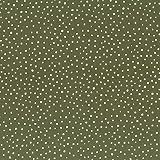 KIYOHARA ラシックドール 生地 綿 100% ドットミニカットクロス ドール用 巾31cm×32cmカット K カーキ LCDF-02MC