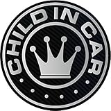 CHILD IN CARマグネット（シルバー）