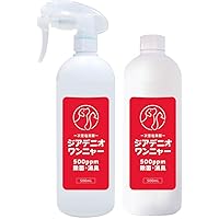 【×14袋】安定型次亜塩素酸 アルコールフリー 1000ml 除菌 消臭 次亜塩素酸水3袋セット# @クリア 6L+1.8L（合計7.8L