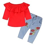 Birdfly SLEEPWEAR ガールズ カラー: レッド