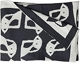 Lolli Living Mod Jacquard Knit Blanket, Penguin by Lolli Living