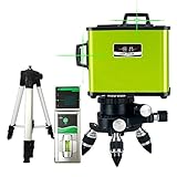 恒昌光電 3D LASER 12ライン フルライングリーンレーザー墨出し器+受光器+エレベーター三脚セット HC3D-12GR 360°垂直*2・360°水平*1 8倍明るい レーザー墨出し器/レーザ
