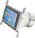 Speedi-Boot SBH-4106 SB 4-Inch Width by 10-Inch Length to 6-Inch Diameter Straight Register Vent Boo