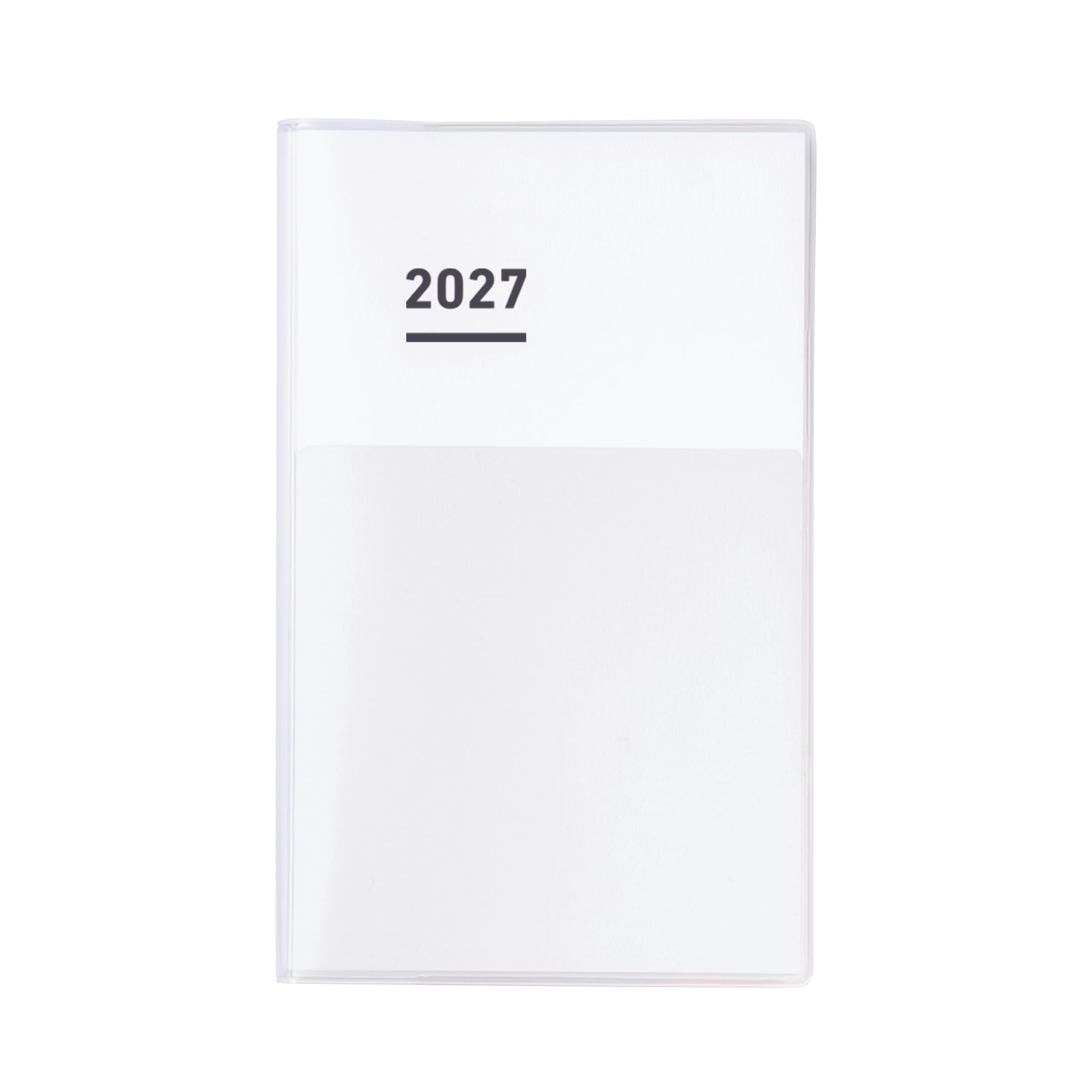 コクヨ ジブン手帳 DIARY 手帳 2027 マンスリー ウィークリー A5スリム ホワイト ニ-JCD1W-27 2026年 11月始まり