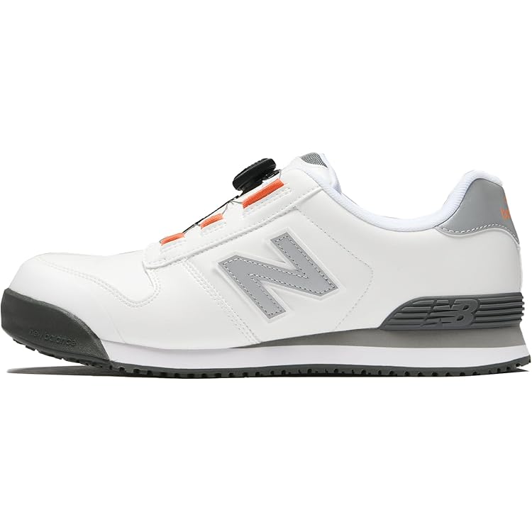 24.5センチNew Balance ホワイト スニーカー安全靴JSAA A種 楽天市場