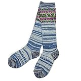 キッズ ソックス OCEAN＆GROUND オーシャン アンド グラウンド 1522202 ハイソックス フラワー ジャガード 靴下 カラー 子供 カラフル アウトドア ジュニア 女の子