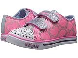 [スケッチャーズ] SKECHERS KIDS ガールズ Sparkle Glitz 10709N Lights (Toddler) スニーカー Pink/Light Blue 7 Toddler(1