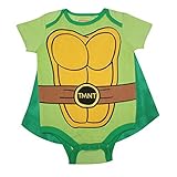 2個セットベビー男の子Teenage Mutant Ninja Turtles一体型Romper with Removable Cape