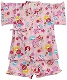 村信 うさぎ柄 甚平スーツ 90cm ピンク 71629 日本製