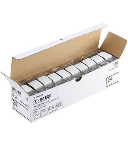 Amazon.co.jp: キングジム テプラ PROテープカートリッジ 12mm 白