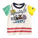 ダブルB(mikihouse) 双眼鏡モチーフの半袖Ｔシャツ（62-5211-971） 130cm マルチ（87）