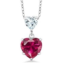 Amazon | [Gem Stone King] 2.12カラット シンセティック ルビー