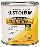 Rust-Oleum 260357 Soft Touch Polyurethane, Half Pint, Matte [並行輸入品]