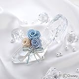 【日比谷花壇】ディズニー プリザーブドアレンジメント「シンデレラの靴（ラディアントブルー）」