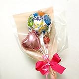 ミニメッセージキャンディバルーンブーケ congrats! pink 全19種類