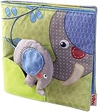 HABA Elephant Egon Fabric Book Baby Toy [並行輸入品]