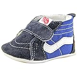 (バンズ) Vans Sk8-Hi Crib ベビー 米国 2 ブルー [並行輸入品]