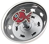 billy-joeホームウェア7126エナメルFun FishキッチンStrainer