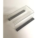スイッチカバー 透明 アクリル 無地 誤作動防止 マグネット付き 80x40x35mm