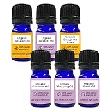 &SH オーガニック エッセンシャルオイル お試し 選べる 5ml 6本 セット/お試しセット アロマオイル 精油