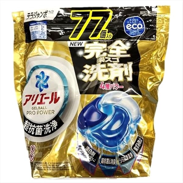 Amazon.co.jp: P&G アリエール ジェルボール プロ パワー 超メガ