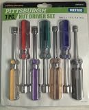 7PC. Nut Driver Set Metric Sizes: 5,6,7,8,10,11, & 12mm [並行輸入品]