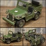 【VINTAGE CAR Mini Army】ミニ ビンテージカー アーミー