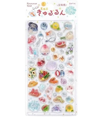 Amazon.co.jp: BGM きゅるるんシール 喫茶アラモード カフェ 第一弾 第