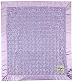 My Blankee Luxe Snail Baby Blanket, 14 x 17, Lavender by My Blankee