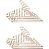 【20本】金色アルミハンガー 2本組ｘ10セット【輸入品】
