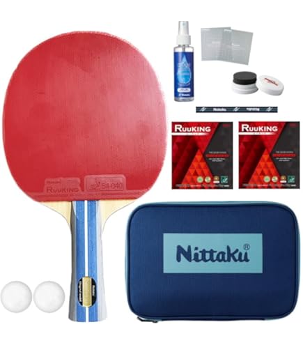 Amazon | 卓球 初心者 新入生 楽々 セット ラケット+ラケット