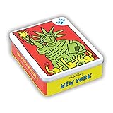 Mudpuppy (マッドパピー) キースへリング Keith Haring 缶入り パズル PUZZLE ニューヨーク New York 自由の女神 the statue of Liberty 10