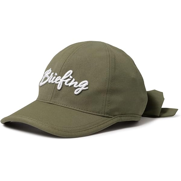 BRIEFING GOLF リボン付きキャップ BRIEFING ブリーフィング ゴルフ キャップ ウィメンズ モノグラム