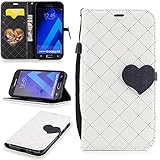 Aireratze(TM) Samsung Galaxy A5 2017 ケース　PU　手帳型　携帯電話用 [USBケーブルは無料です]　カバー カード収納ポケット付き　マグネット式　ストラップ付き　