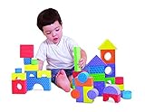 Edushape Textured Blocks - (80 pcs) by Edushape [並行輸入品]