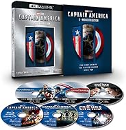 キャプテン・アメリカ:4K UHD 3ムービー・コレクション [4K ULTRA HD+ブルーレイ] [Blu-ray]